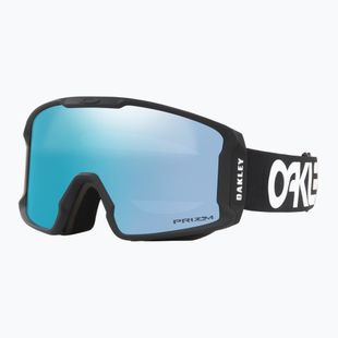 Oakley Line Miner M factory pilot nero/prizm snow sapphire iridium occhiali da sci