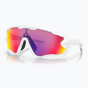 Occhiali da sole Oakley Jawbreaker bianco lucido/prizm road