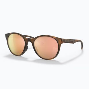 Occhiali da sole Oakley Spindrift tartaruga marrone opaco/prizm oro rosa
