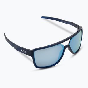 Occhiali da sole Oakley Castel matte trans blue/prizm deep water polarizzati