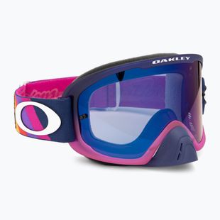 Oakley O Frame 2.0 Pro Occhiali da ciclismo MTB tld navy stripes/nero ice iridium