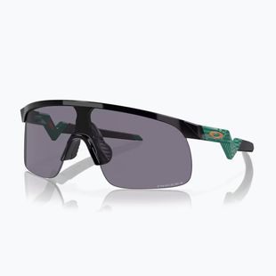 Occhiali da sole Oakley Resistor nero/grigio Prizm per bambini