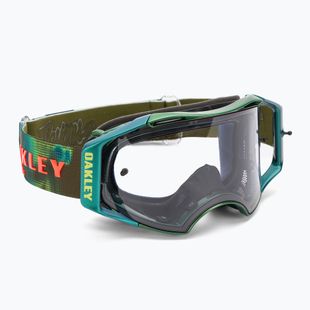 Oakley Airbrake MTB Troy Lee Designs pixel/prizm occhiali da ciclismo a bassa luminosità