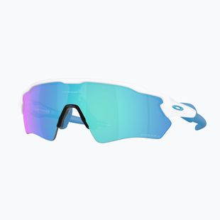 Occhiali da sole Oakley Radar EV S Path bianco lucido/prisma zaffiro