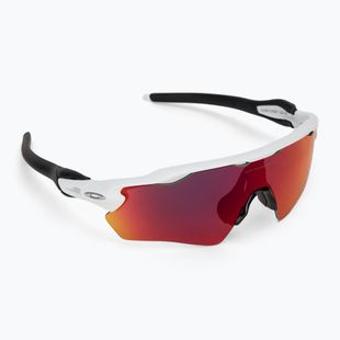 Occhiali da sole da strada Oakley Radar EV S Path bianco opaco/prizem