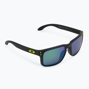 Occhiali da sole Oakley Holbrook nero opaco/prizm road jade
