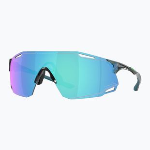 Occhiali da sole Oakley Cybr Dyno crystal black/prizm sapphire