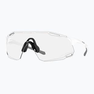 Occhiali da sole Oakley Cybr Dyno bianco opaco/nero iridium fotocromatico