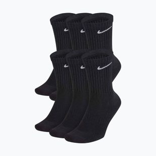 Calzini Nike Everyday Cushioned 6 paia bianco/nero