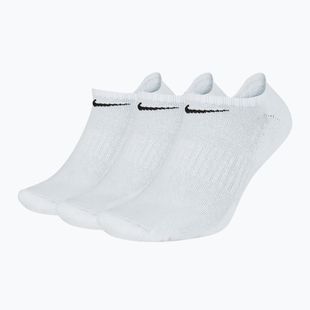 Calzini da allenamento Nike Everyday Cushioned 3 paia bianco/nero