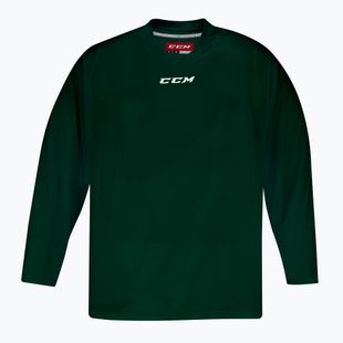 Maglia a maniche lunghe da hockey per bambini CCM 5000 JR verde scuro