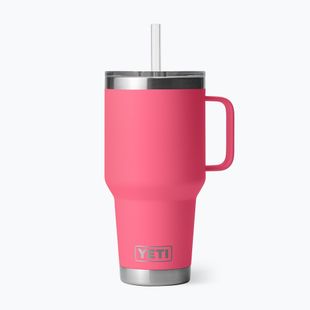 Borraccia termica YETI Rambler Straw 1000 ml tropical pink