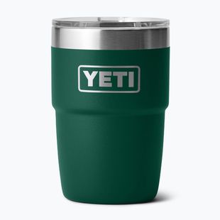 Thermos YETI Rambler Stackable 237 ml black forest green