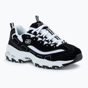 SKECHERS scarpe da donna D'Lites Biggest Fan nero/bianco/argento