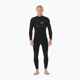Muta da uomo Rip Curl F-Bomb Fusion 4/3 mm Chest Zip black