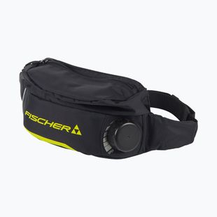 Cintura porta borraccia Fischer Drinkbelt Professional 1 l black/yellow