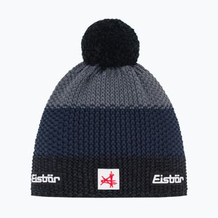 Berretto invernale Eisbar Star Pompon SA black/cobalt/anthracite
