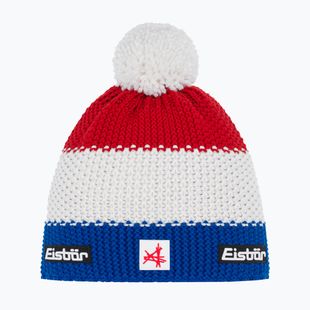 Berretto invernale Eisbar Star Pompon SA lapis blue/white/ketchup