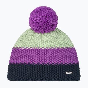 Berretto invernale da bambino Eisbar Star Pompon purple