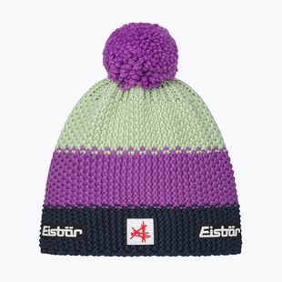 Berretto invernale da bambino Eisbar Stan Pompon SA purple