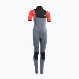Muta da surf per bambini ION Capture 3/2 Back Zip Jr steel blue/red