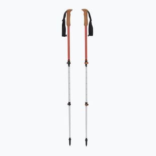 Bastoncini da trekking Komperdell Ridgehiker Zero Compact arancione bruciato