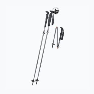 Bastoni da trekking Komperdell Allmountain FXL silver