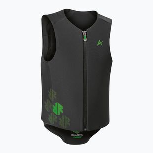 Gilet protettivo per bambini Komperdell Ballistic Flex Fit Pro Jr black/lime