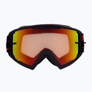 Occhiali da ciclismo Red Bull SPECT Whip matt black/amber red mirror
