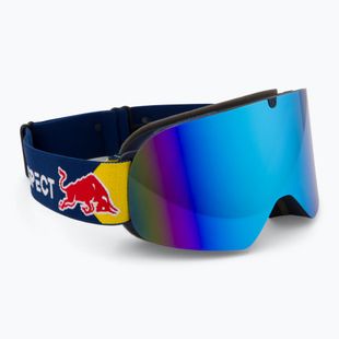Occhiali da sci Red Bull SPECT Soar blu scuro/fumo con specchio blu ghiaccio