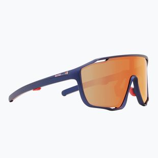 Occhiali da sole Red Bull SPECT Kraft blu/marrone con specchio rosso
