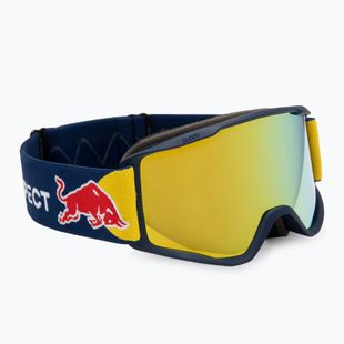 Maschere da sci Red Bull Spect Neon matte black/smoke with yellow mirror