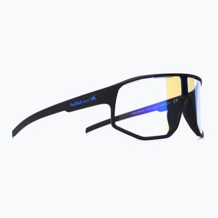 Occhiali da sole Red Bull SPECT Dash Pro nero/fotocromatici con specchio blu