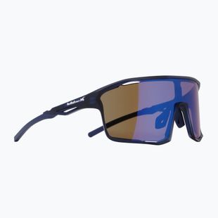 Occhiali da sole Red Bull SPECT Rumble blu scuro/marrone con specchio blu