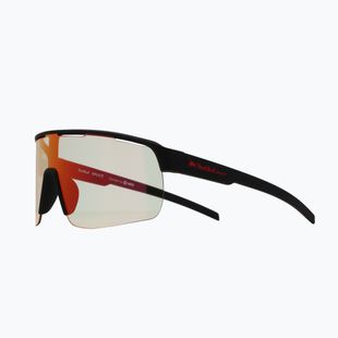Occhiali da sole Red Bull SPECT Dakota Pro soft touch black/photochromic red mirror