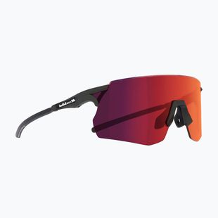 Occhiali da sole Red Bull SPECT Ruffy IB matt metallic olive/red with red-purple mirror