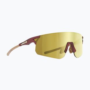 Occhiali da sole Red Bull SPECT Ricky IB matt metallic mauve/ brown with gold mirror