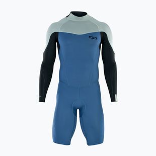 Uomo ION Element 2/2 Shorty Back Zip Cascade Blue Swim Foam