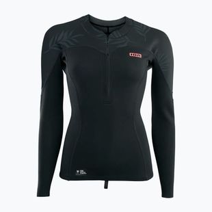 Maglia a maniche lunghe da nuoto donna ION Neo Zip Top 1.5 black