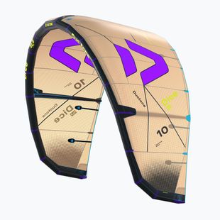 Aquilone da kitesurf Duotone Dice SLS sand/purple
