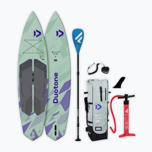 Set tavola SUP gonfiabile DUOTONE iSUP Package Blitz Air SLS pale green