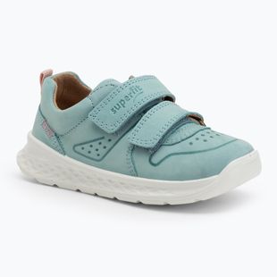 Scarpe da bambino Superfit Breeze verde chiaro/rosa