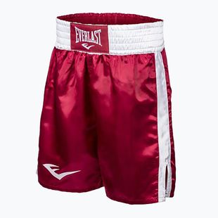 Pantaloncini da allenamento da uomo Everlast Trunks Pro rosso/bianco