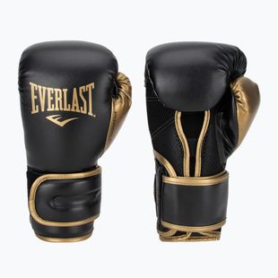 Guanti da boxe Everlast Powerlock 2 nero/oro