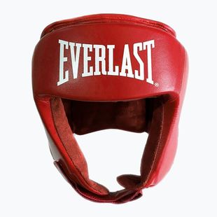 Casco da boxe Everlast Amateur Competition Headgear rosso