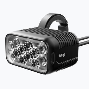 Knog Blinder X 1800 luce anteriore per bicicletta + batteria 10000mAh nero