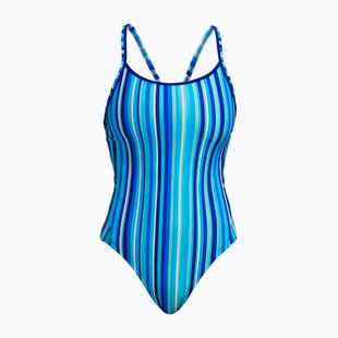 Costume intero donna Funkita Diamond Back One Piece linee di corsia