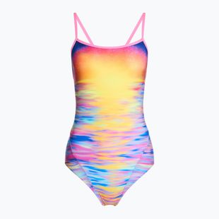 Costume da bagno intero con cinturino singolo Funkita da donna darkinjung sunset
