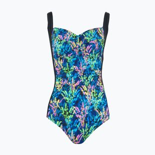Funkita costume da bagno intero increspato donna prato di mezzanotte