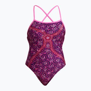 Funkita costume da bagno intero donna Strapped In One Piece camminare insieme